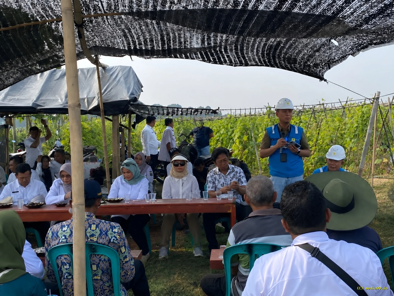 Sambut Kemerdekaan, PLN UP3 Metro Dorong Produktivitas Petani Lampung Timur dengan Listrik