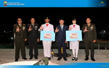 Sukses Jalankan Tugas HUT ke-81 RI, 42 Paskibraka Lampung Selatan Terima Tali Asih