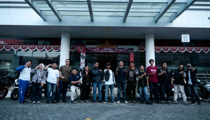 TDM Lampung dan Komunitas Honda Jelajah Dua Alam, Perkuat Kebersamaan dan Edukasi Keselamatan