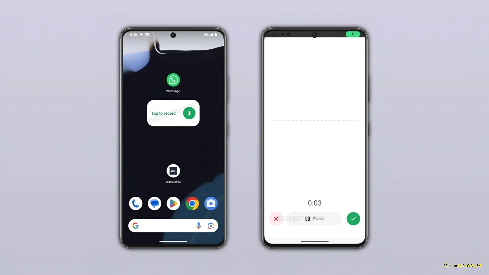 Tak Perlu Buka WhatsApp Voice Note Bakal Bisa Dikirim Lewat Widget