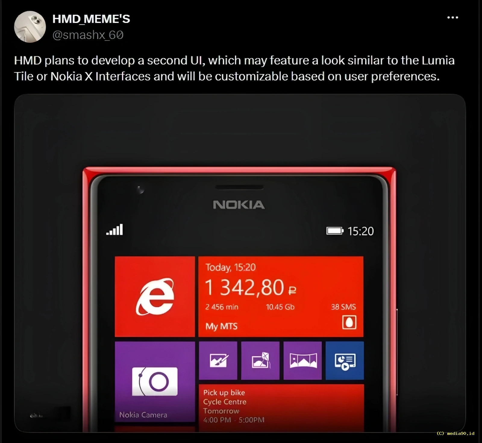 Tampilan Windows Phone Bakal Kembali? HMD Disebut Sedang Menyiapkannya