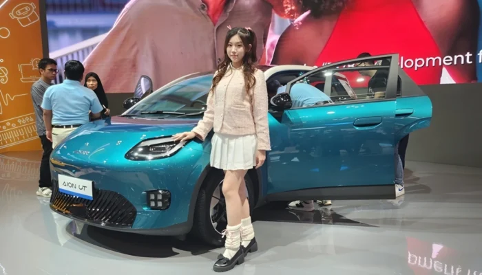 Tanpa GAC E9 PHEV dan GS3 Emzoom, Aion UT Tampil dengan Pembaruan di GIIAS 2026