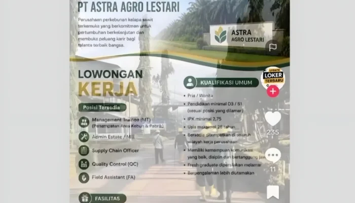 Waspada! Lowongan Kerja PT Astra Agro Lestari Beredar di TikTok, Cek Kanal Resminya