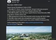 Waspada Link Pendaftaran UMKM di IKN Ternyata Mencurigakan Begini Cara Resmi Daftarnya