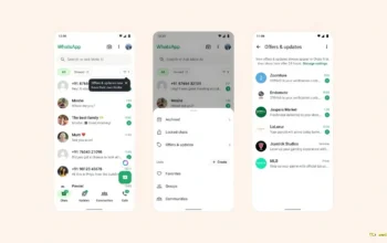WhatsApp Uji Folder Khusus Bisnis, Pesan Promo Tak Lagi Campur dengan Chat