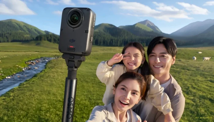 DJI Osmo 360 II Resmi Meluncur, Bisa Rekam Video 360° 8K 60 FPS!