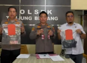 Polsek Tanjung Bintang OTT Dua Oknum Mengaku Wartawan, Diduga Peras Sekdes Jati Indah