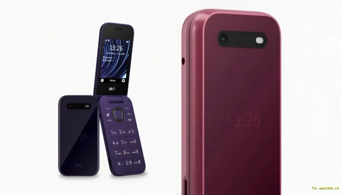 HMD 2760 Flip 4G Bocor, Bawa Android 13 Go dan Desain Nostalgia