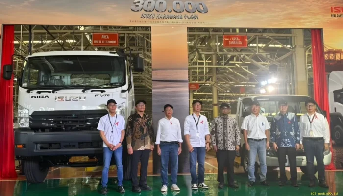 Isuzu Indonesia Capai Produksi 300 Ribu Unit, Fokus Tingkatkan TKDN dan Ekspor