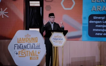 Lampung Financial Festival 2026 Gubernur Mirza Ajak Anak Muda Jadi Pencipta Peluang