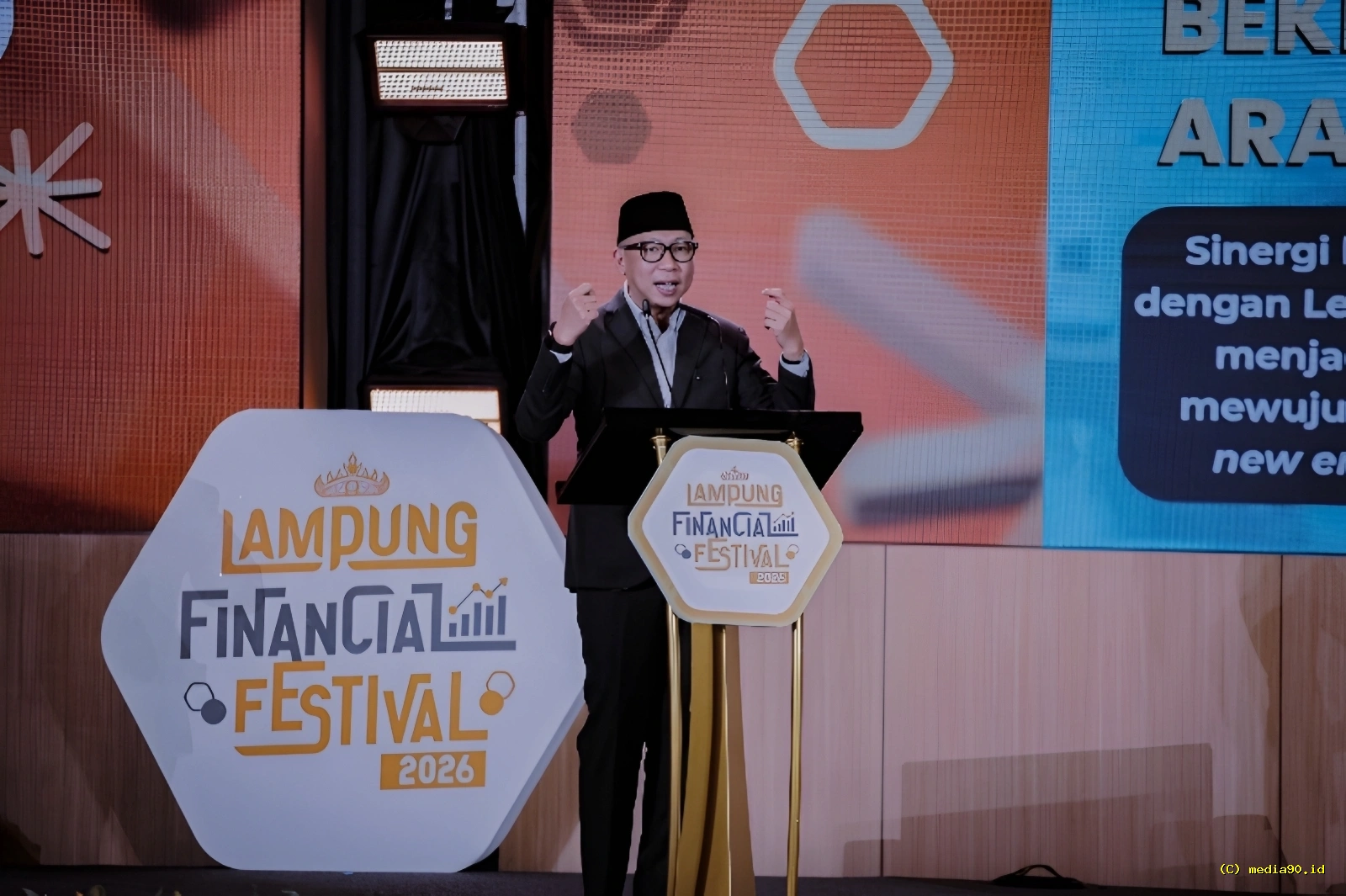 Lampung Financial Festival 2026 Gubernur Mirza Ajak Anak Muda Jadi Pencipta Peluang