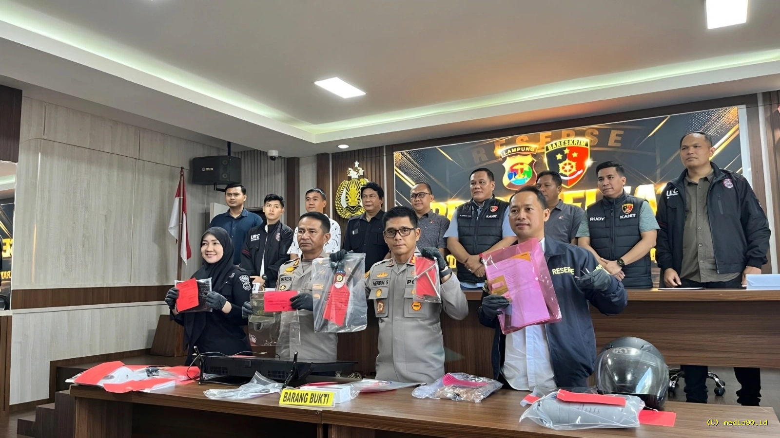 Operasi Sikat Krakatau 2026 Berbuah Hasil, 34 Pelaku Kejahatan Ditangkap Polresta Bandar Lampung