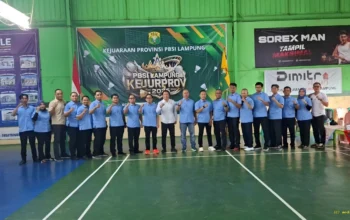 Kejurprov Bulu Tangkis Digelar, PBSI Lampung Jaring Atlet untuk PON 2 PBSI Lampung Seleksi Atlet Berkompeten untuk PON Lewat Kejurprov Bulu Tangkis