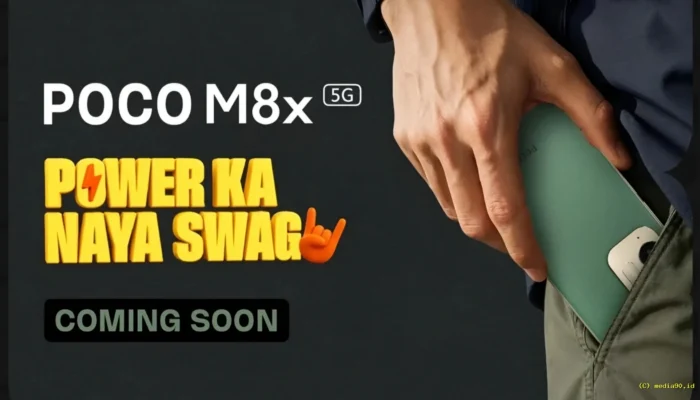 POCO M8x 5G Segera Hadir, Bawa Baterai 6.000 mAh dan Layar 120 Hz