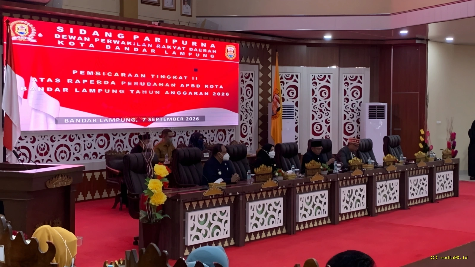Raperda Perubahan APBD Bandar Lampung 2026 Disepakati Belanja Daerah Tembus Rp306 Triliun