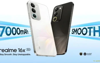 Realme 16x Resmi Meluncur, Bawa Baterai Jumbo 7.000 mAh dan Layar 144Hz