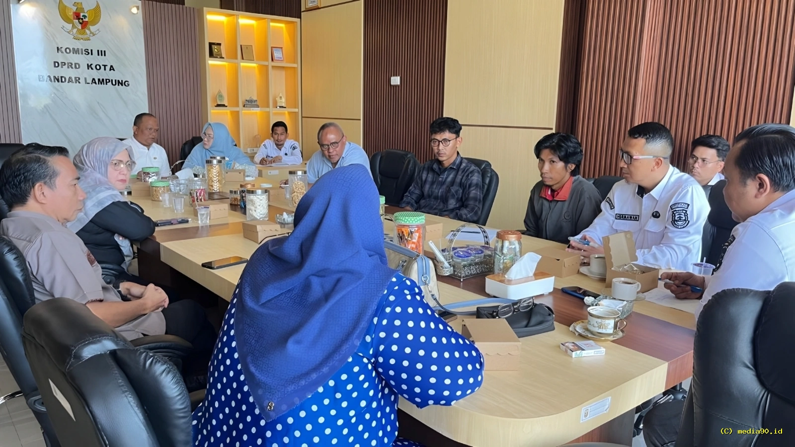 Trotoar Sultan Agung Jebol, DPRD Bandar Lampung Temukan Besi Diduga Tak Sesuai Spek