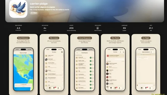 Aplikasi Pesan Ini Sengaja Bikin Chat Selambat Merpati Pos, Bisa 22 Jam!